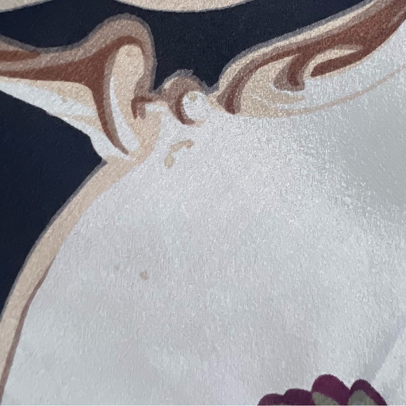 Echo Floral Silk Scarf Women’s Accessories Square Silk Scarf - Picture 10 of 10